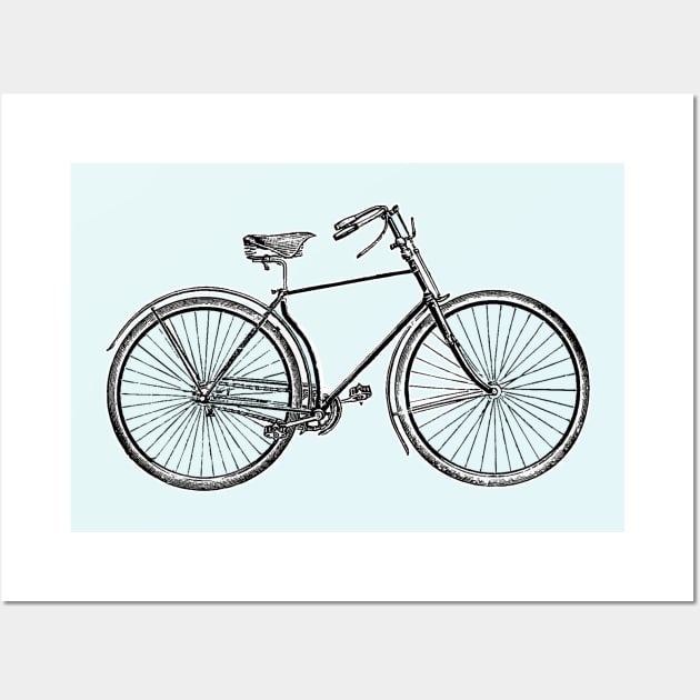 Bicycle Wall Art by Marccelus